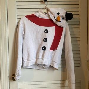 Snowman Hoodie with Hat